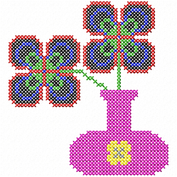 Cross Stitches Embroidery Design 7 Cross Stitches Embroidery Design 7